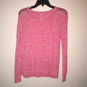Pink sweater